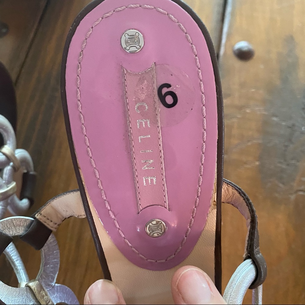 Celine pink patent platforms - Picture 2 of 8